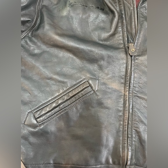 - Faux Leather Moto Jacket size: Large - Picture 11 of 11